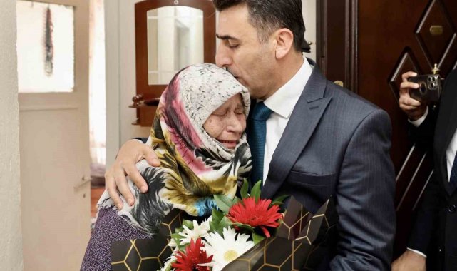 Vali Şefik Aygöl şehit ailelerinin hayır duasını aldı
