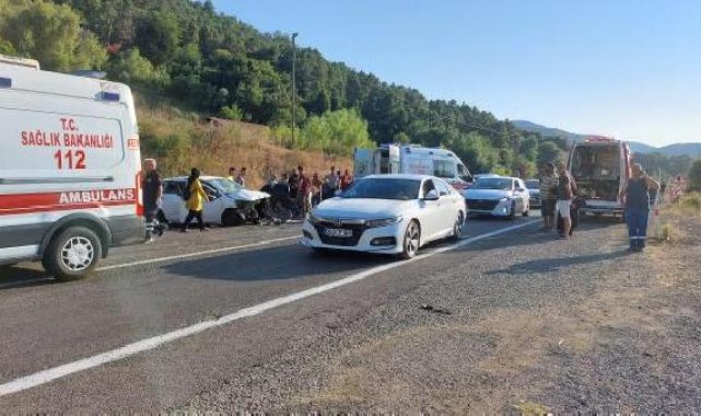 Yalova'da hatalı sollama kazası: 2 ölü, 3 yaralı