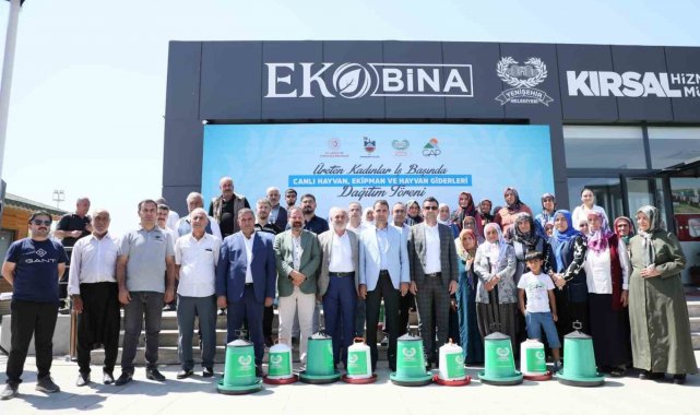 Yenişehir Belediyesi'nden kadın üreticilere destek