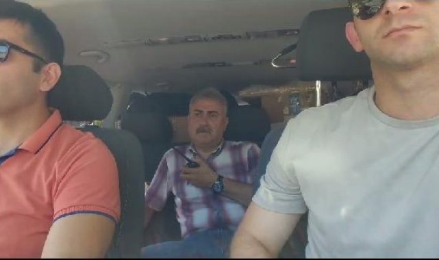 Zonguldak Emniyet Müdürü Aktaş'tan, mesai arkadaşlarına telsizden veda