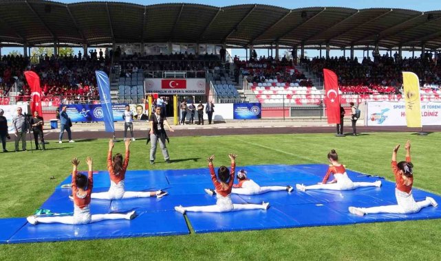 'Spor Van' projesinin açılışı törenle yapıldı
