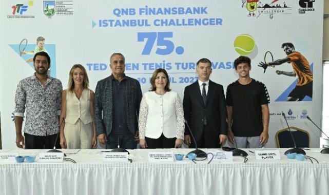 75. İstanbul Challenger - TED Open Uluslararası Tenis Turnuvası başladı