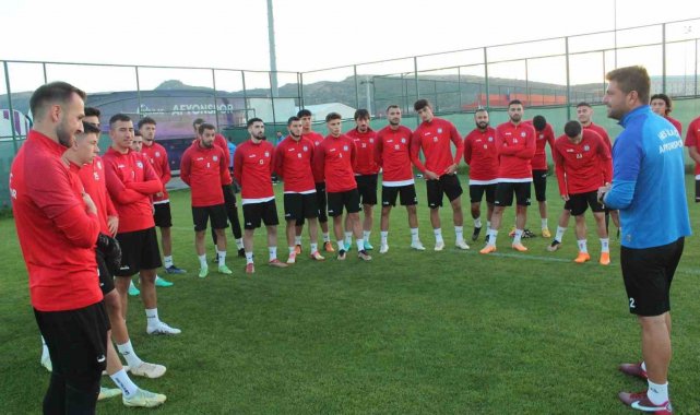 Afyonspor, Zonguldak Kömürspor maçı hazırlıklarını sürdürüyor