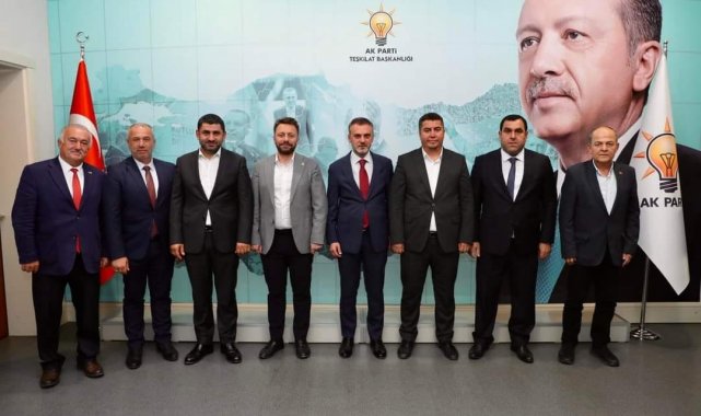 AK Parti Sinop'ta 4 ilçe başkanı değişti