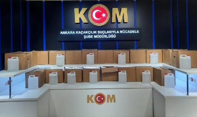 Ankara'da kaçak sigara operasyonu: 2 gözaltı
