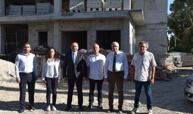 Aydın İl Sağlık Müdürü Şenkul Kuşadası'ndaki yatırımları yerinde inceledi