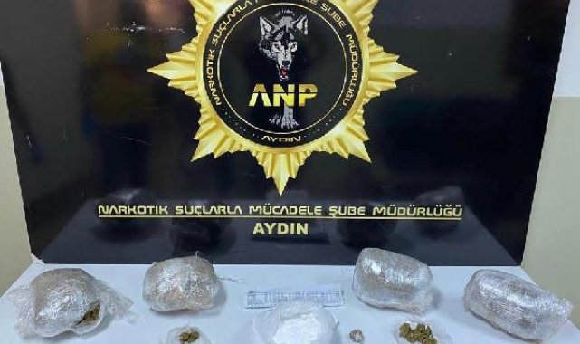 Aydın'da çifte otomobille uyuşturucu sevkiyatına 4 tutuklama