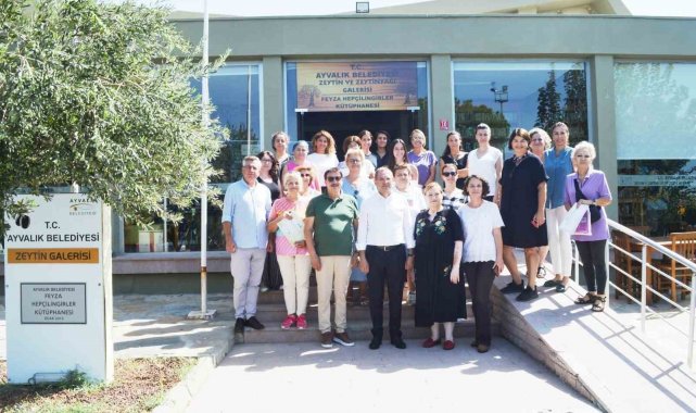 Ayvalık'ta zeytin çiftçisi kadınlara başarı belgesi