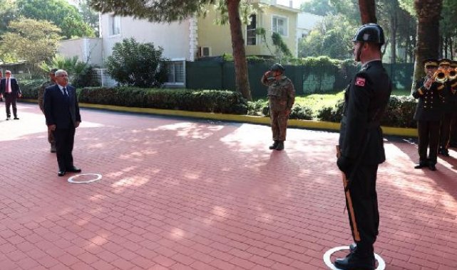 Bakan Güler, Ege Ordusu ve 2'nci Ana Jet Üs Komutanlıklarını ziyaret etti
