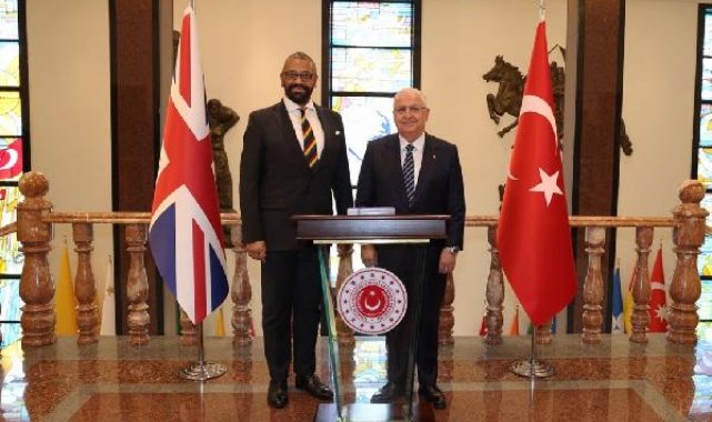 Bakan Güler, İngiltere Dışişleri Bakanı Cleverly ile görüştü