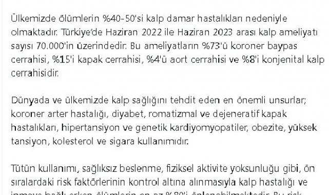 Bakan Koca'dan 'Dünya Kalp Günü' paylaşımı