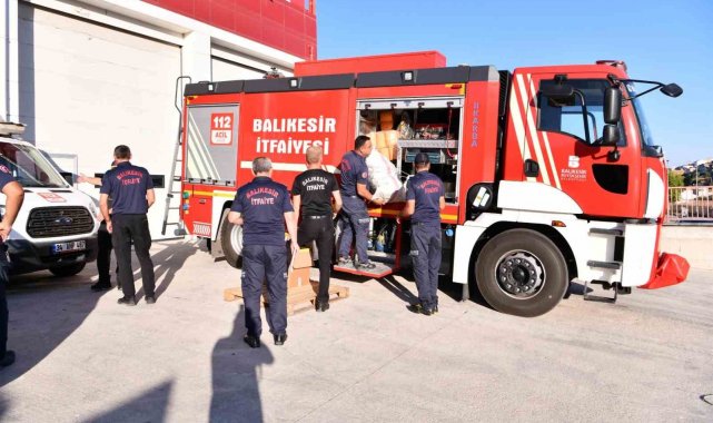 Balıkesir Büyükşehrin arama kurtarma ekibi Libya'da
