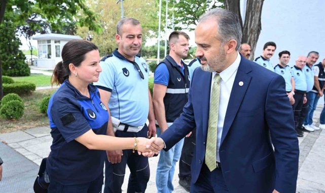 Başkan Aktaş'tan zabıtaya moral ziyareti