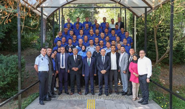 Başkan Alim Işık, zabıta personeli ile kahvaltıda buluştu
