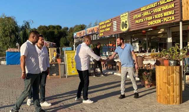 Başkan Atabay Mavişehir esnafı ile bir araya geldi