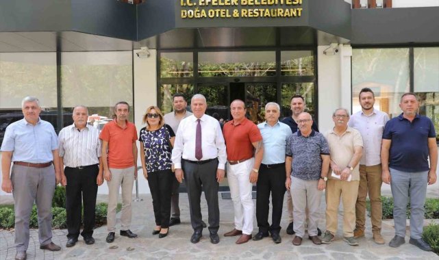 Başkan Atay, meclis üyeleri ile birlikte Doğa Otel'i gezdi
