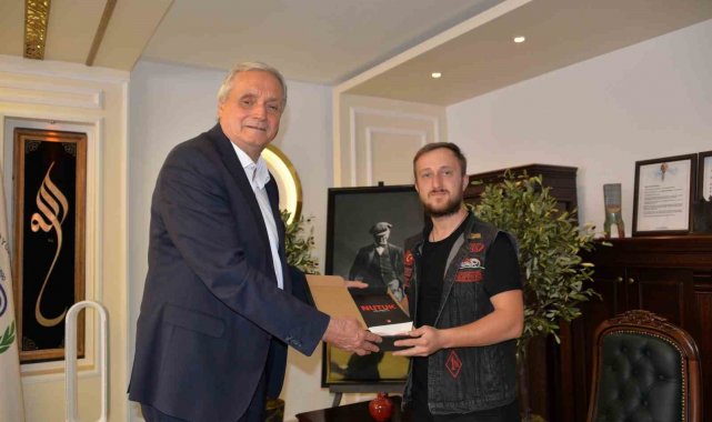 Başkan Bakkalcıoğlu Motosiklet Kulübü üyeleri ile bir araya geldi