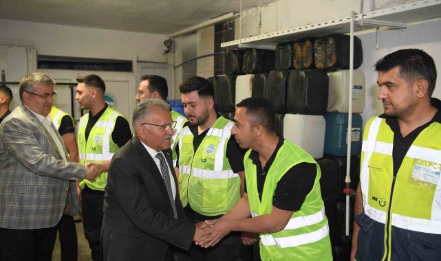 Başkan Büyükkılıç'tan Teknik Ziyaret