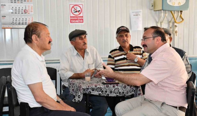Başkan Doğan, halkı bilgilendiriyor
