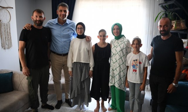 Başkan Kocaman: "Ecrin kızımız LGS Türkiye birincisi olarak bizlere gurur yaşattı"