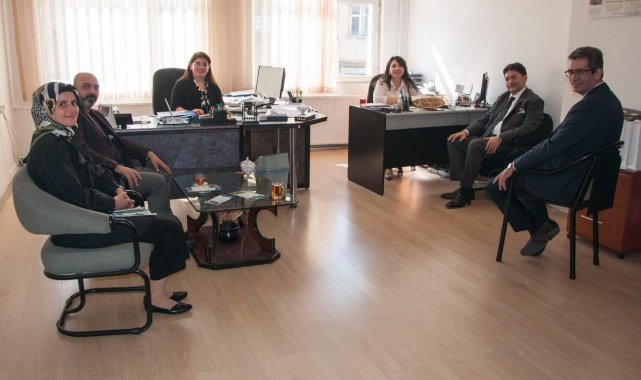 Başkan Oral'a proje bilgilendirmesi