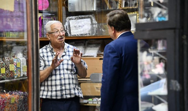 Başkan Orkan vatandaşla iç içe