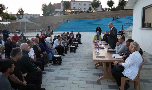 Başkan Özlü Bahçelievler ve Sallar'a konuk oldu