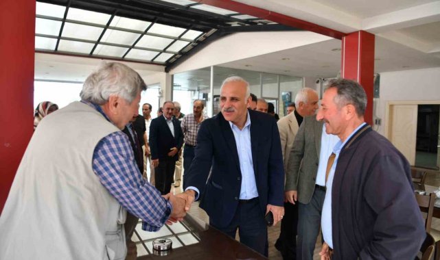 Başkan Zorluoğlu Yomra'da esnaf ve vatandaşlarla buluştu