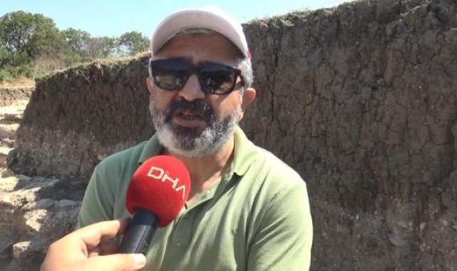 Bathonea Antik Kenti'nde bilim insanlarını heyecanlandıran karbon tabakası