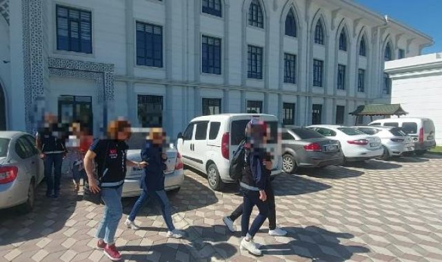 Bebek ürünleri satılan mağazalardan hırsızlık yapan 3'ü kız kardeş 4 şüpheli tutuklandı