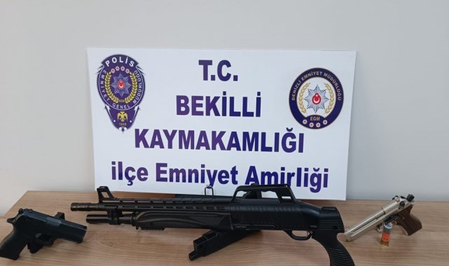 Bekilli'de 2 aranan şahıs yakalandı