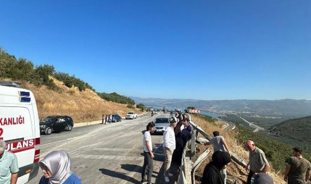 Beton mikserleri çarpıştı: 1 ölü, 1 yaralı