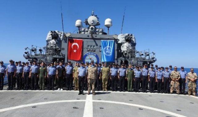 BM'den Lübnan'da görevli Fatih Fırkateyni'ne ziyaret