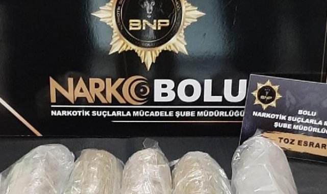 Bolu merkezli 3 ilde uyuşturucu operasyonu: 3 tutuklama