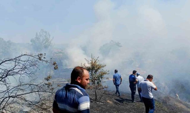 Buldan'daki yangında faciadan dönüldü
