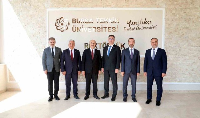 Bursa Valisi Mahmut Demirtaş'tan BTÜ'ye ziyaret