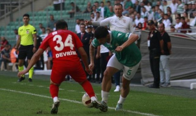 Bursaspor - Altınordu: 1-1