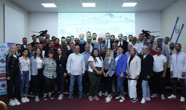 Büyükşehir, kayak turizmine destek olacak eğitime başladı