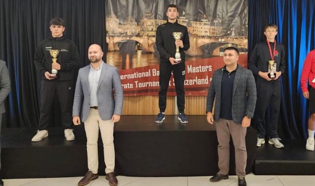Büyükşehir sporcusu İsviçre'de altın madalyanın sahibi oldu