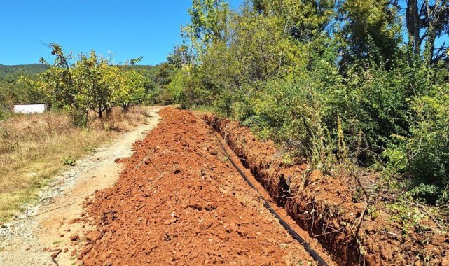 Büyükşehirden yeni içme suyu hattı