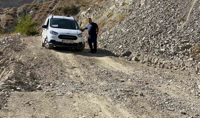 Çamlıbel Köylülerinin yol isteği