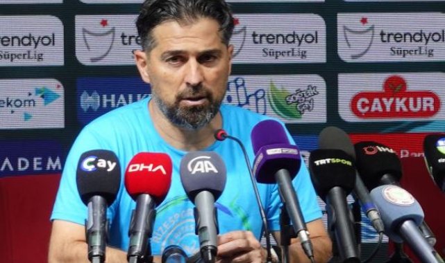 Çaykur Rizespor - Sivasspor maçının ardından