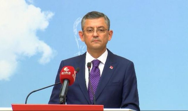 CHP'li Özel, genel başkan adaylığını açıkladı