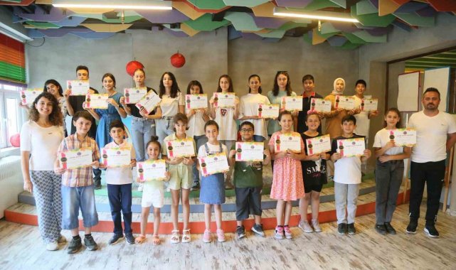 Çocuk Sanat Merkezi kursları tamamlandı