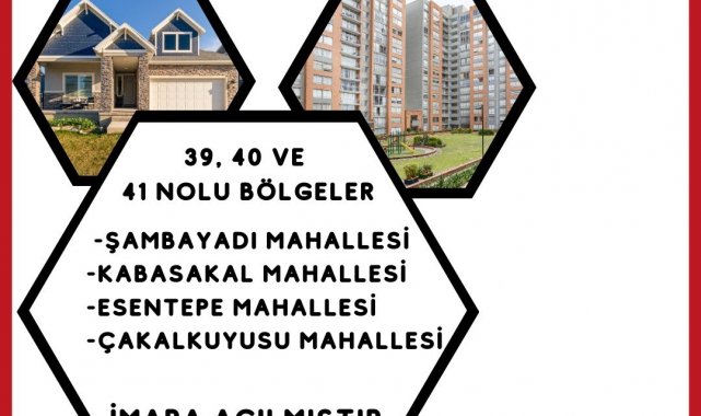 Çukurova'da 4 mahalle imara açıldı