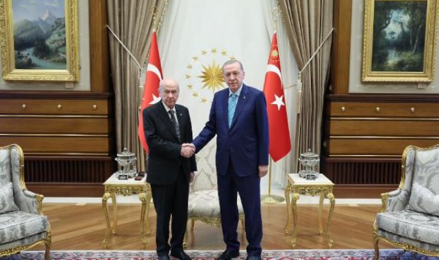 Cumhurbaşkanı Erdoğan, Bahçeli ile görüştü