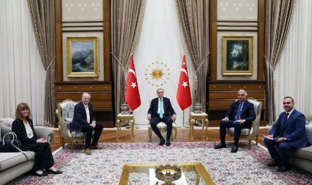 Cumhurbaşkanı Erdoğan, Christian Feichtinger'i kabul etti