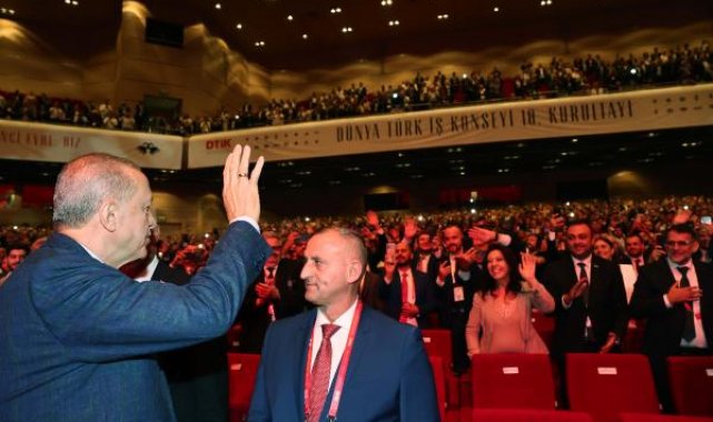 Cumhurbaşkanı Erdoğan Dünya Türk İş Konseyi 10'uncu Kurultayı'na katıldı