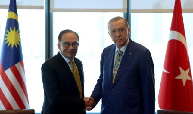 Cumhurbaşkanı Erdoğan, Malezya Başbakanı İbrahim'i kabul etti