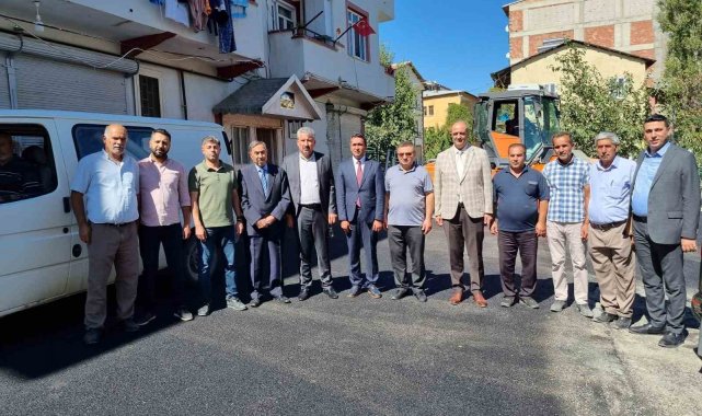 Darende'de altyapı çalışmaları sürüyor